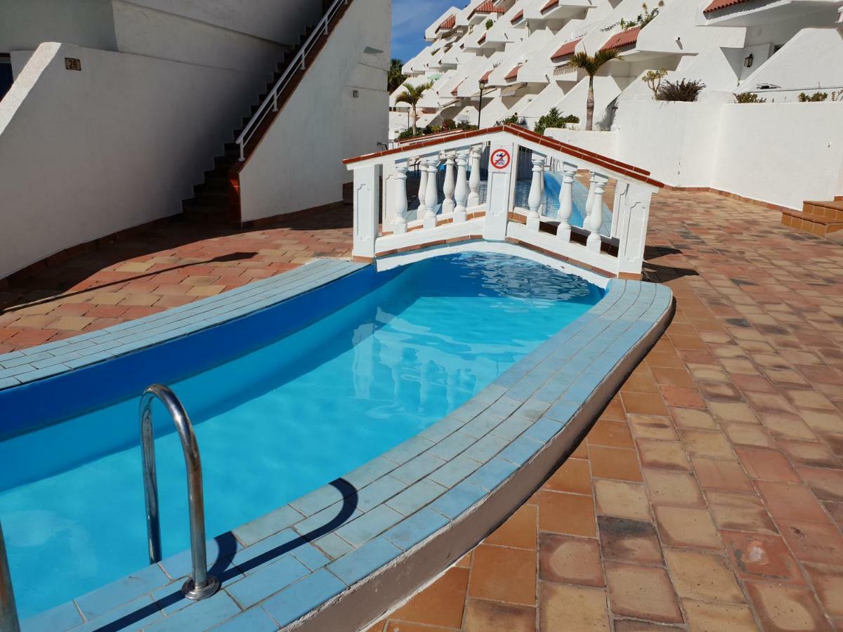 Casa Las Flores With Heated Pool, Only 490 Meters To The Beach, Balcony, Wifi Arona  Luaran gambar