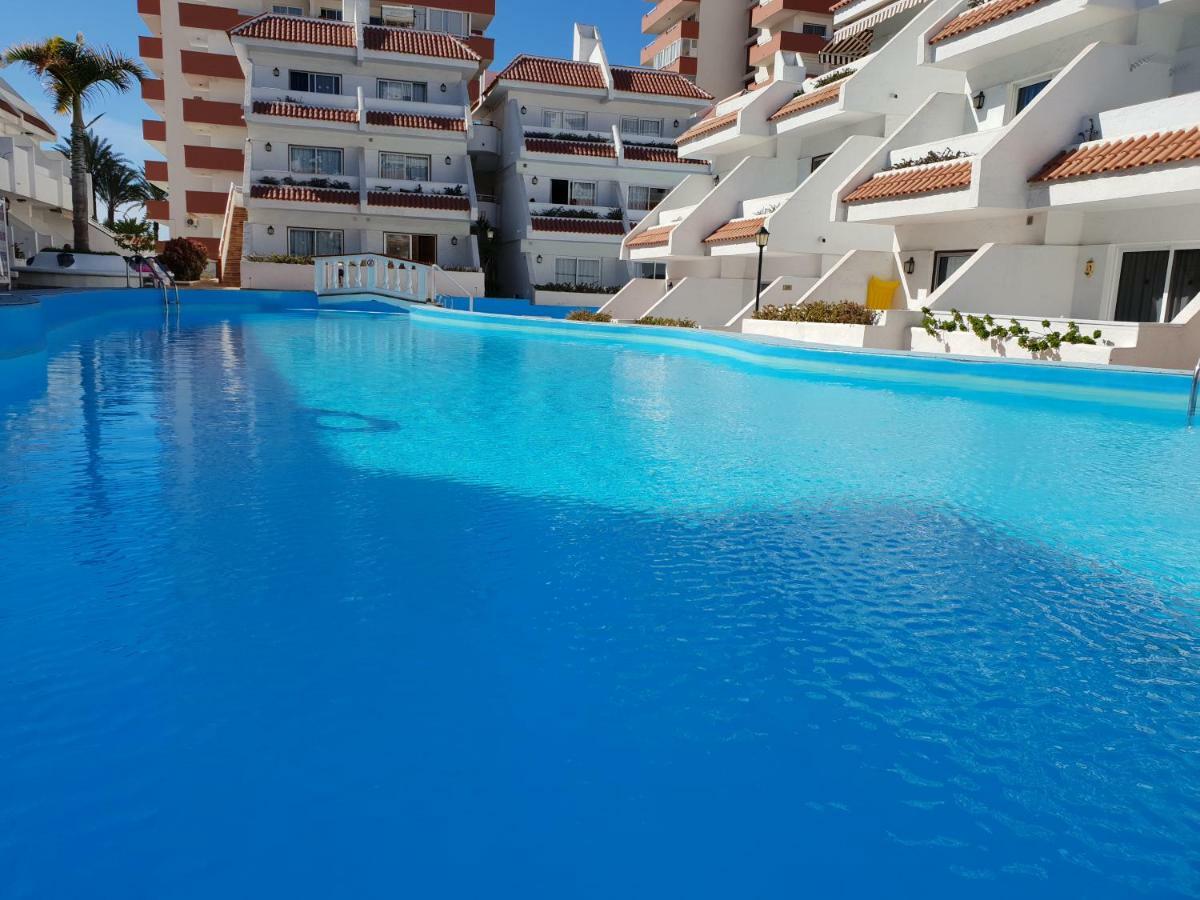 Casa Las Flores With Heated Pool, Only 490 Meters To The Beach, Balcony, Wifi Arona  Luaran gambar
