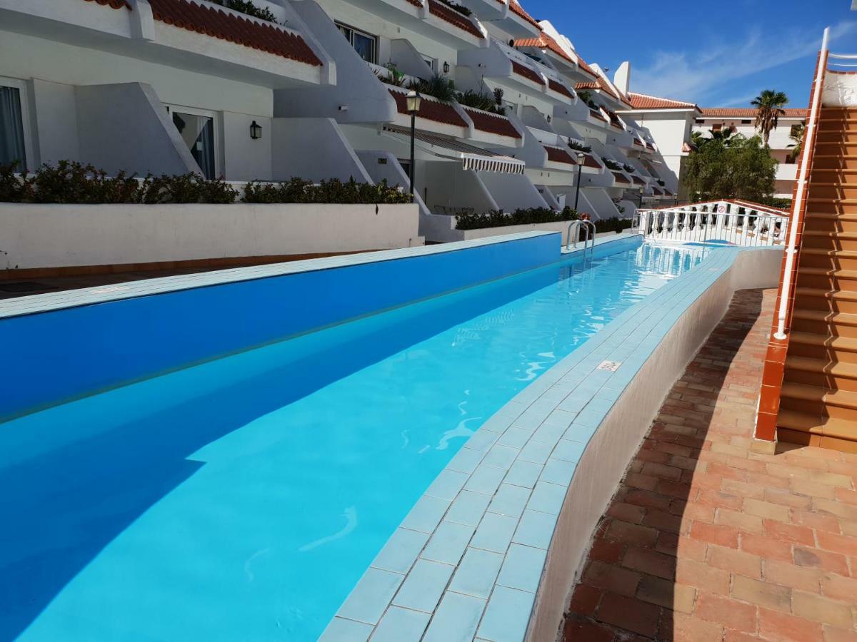 Casa Las Flores With Heated Pool, Only 490 Meters To The Beach, Balcony, Wifi Arona  Luaran gambar