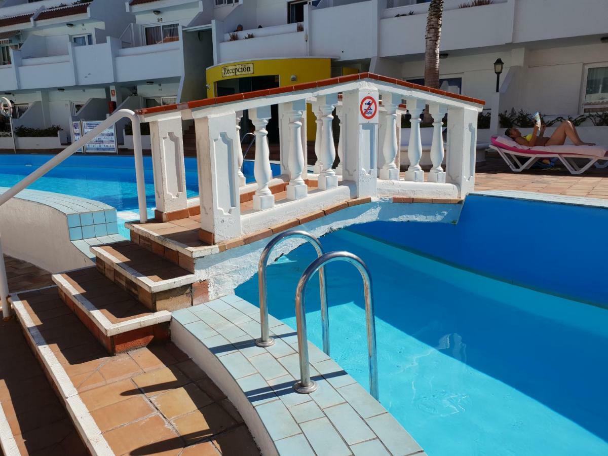 Casa Las Flores With Heated Pool, Only 490 Meters To The Beach, Balcony, Wifi Arona  Luaran gambar