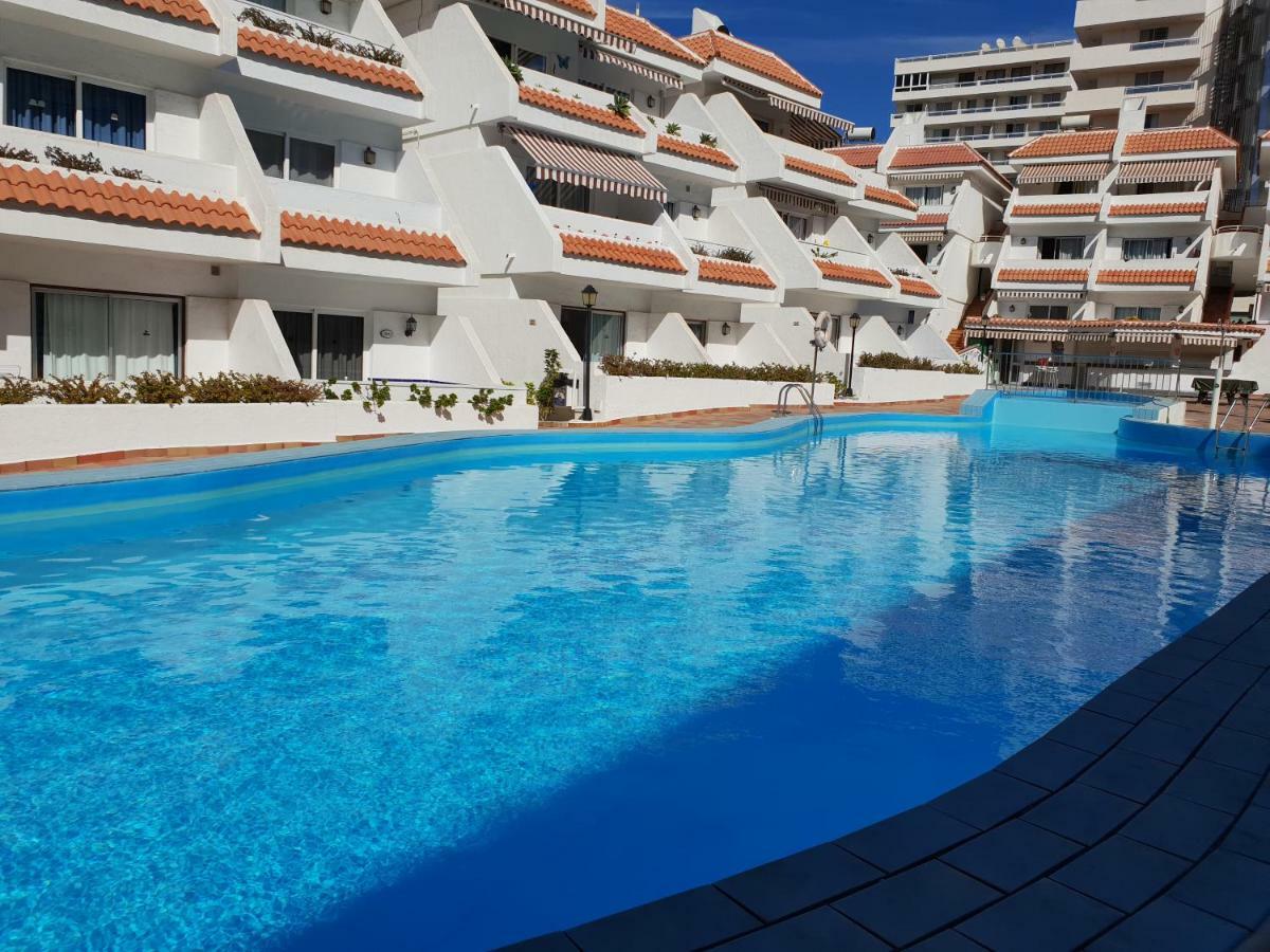Casa Las Flores With Heated Pool, Only 490 Meters To The Beach, Balcony, Wifi Arona  Luaran gambar