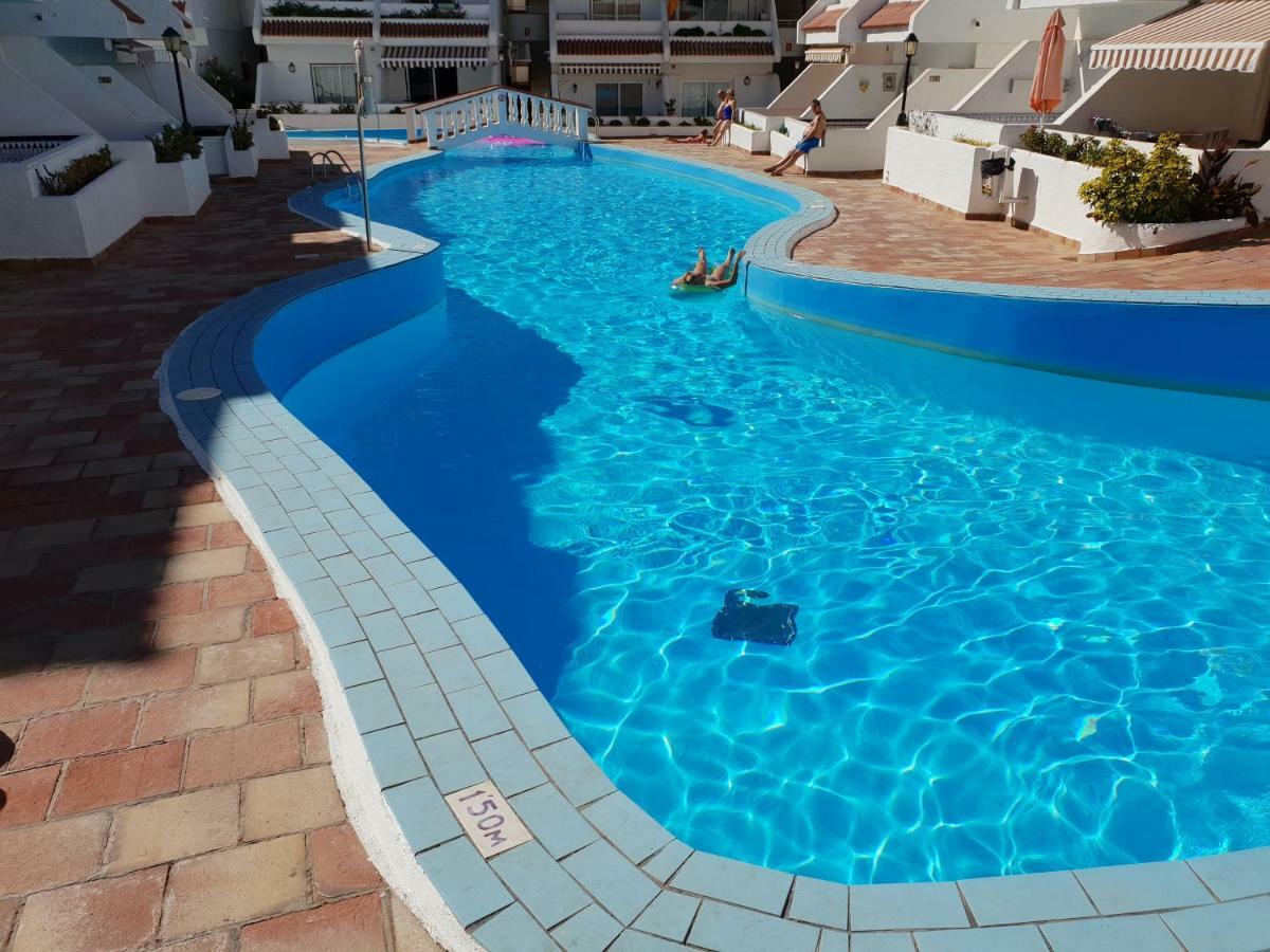 Casa Las Flores With Heated Pool, Only 490 Meters To The Beach, Balcony, Wifi Arona  Luaran gambar
